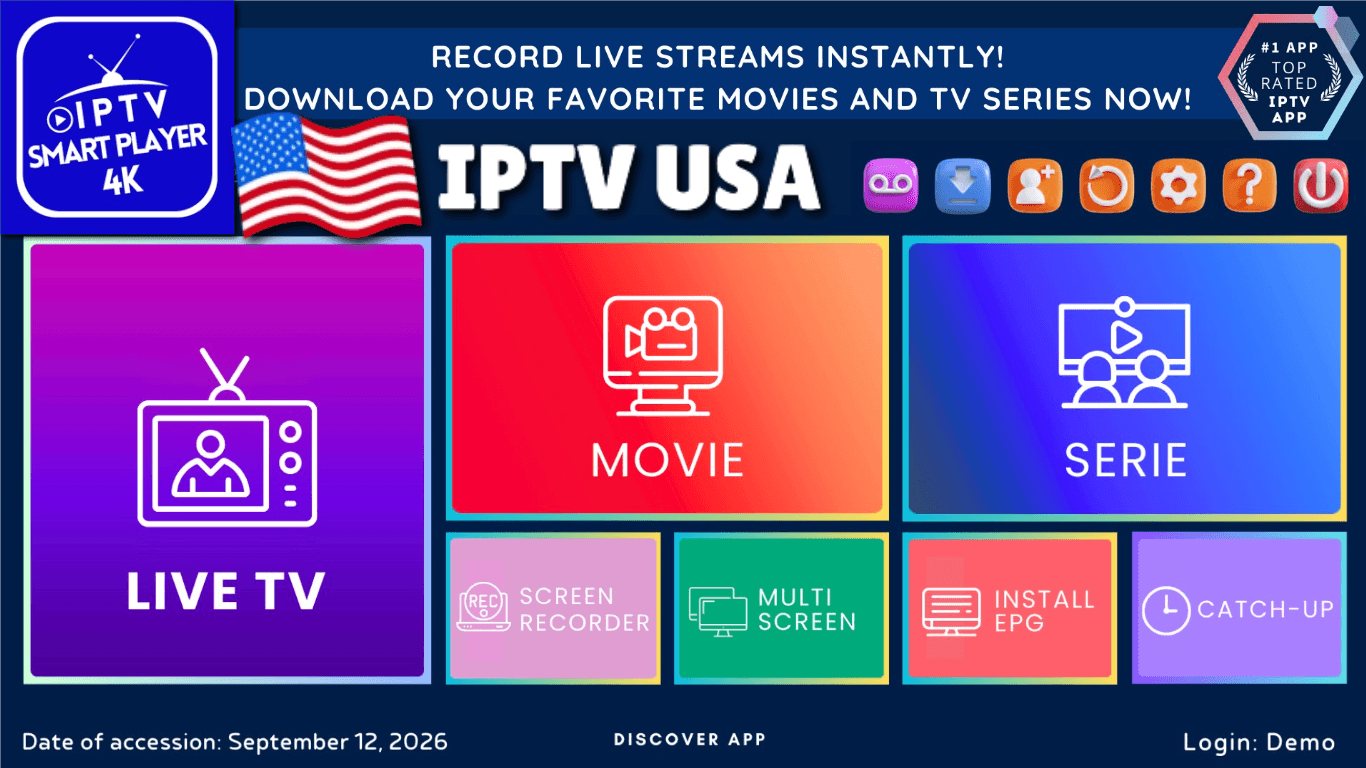 Cheap USA IPTV Smarters Pro on the Firestick, Android & IOS